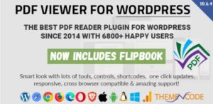 תוסף להצגת מסמך PDF עבור WordPress להורדה